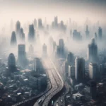 Ciudad con polución